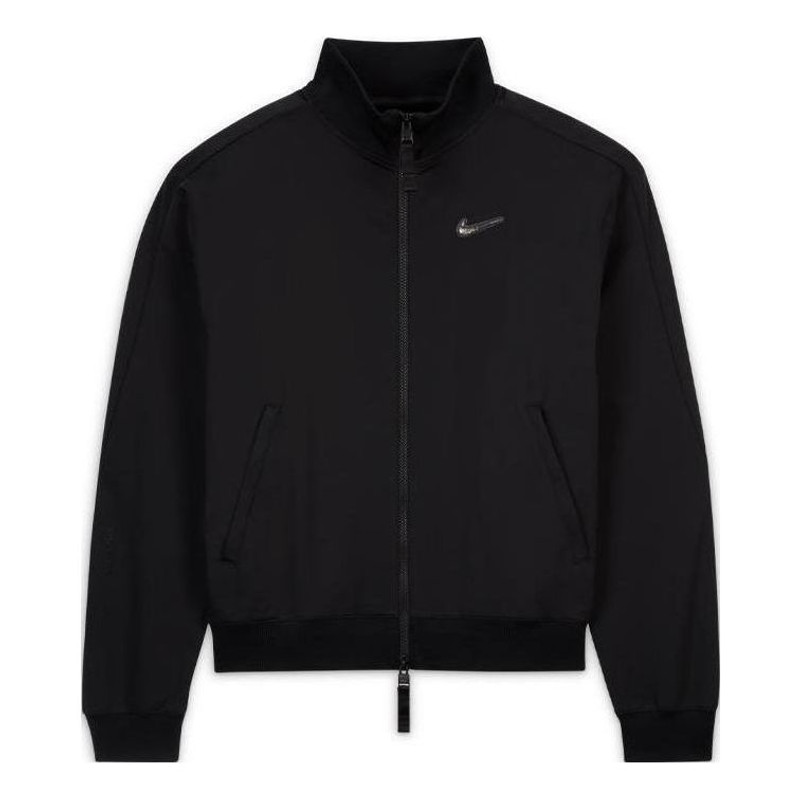 Nike x NOCTA Swarovski Crystals Swoosh Jacket Asia Sizing 'Black' DR2657-010 - 1