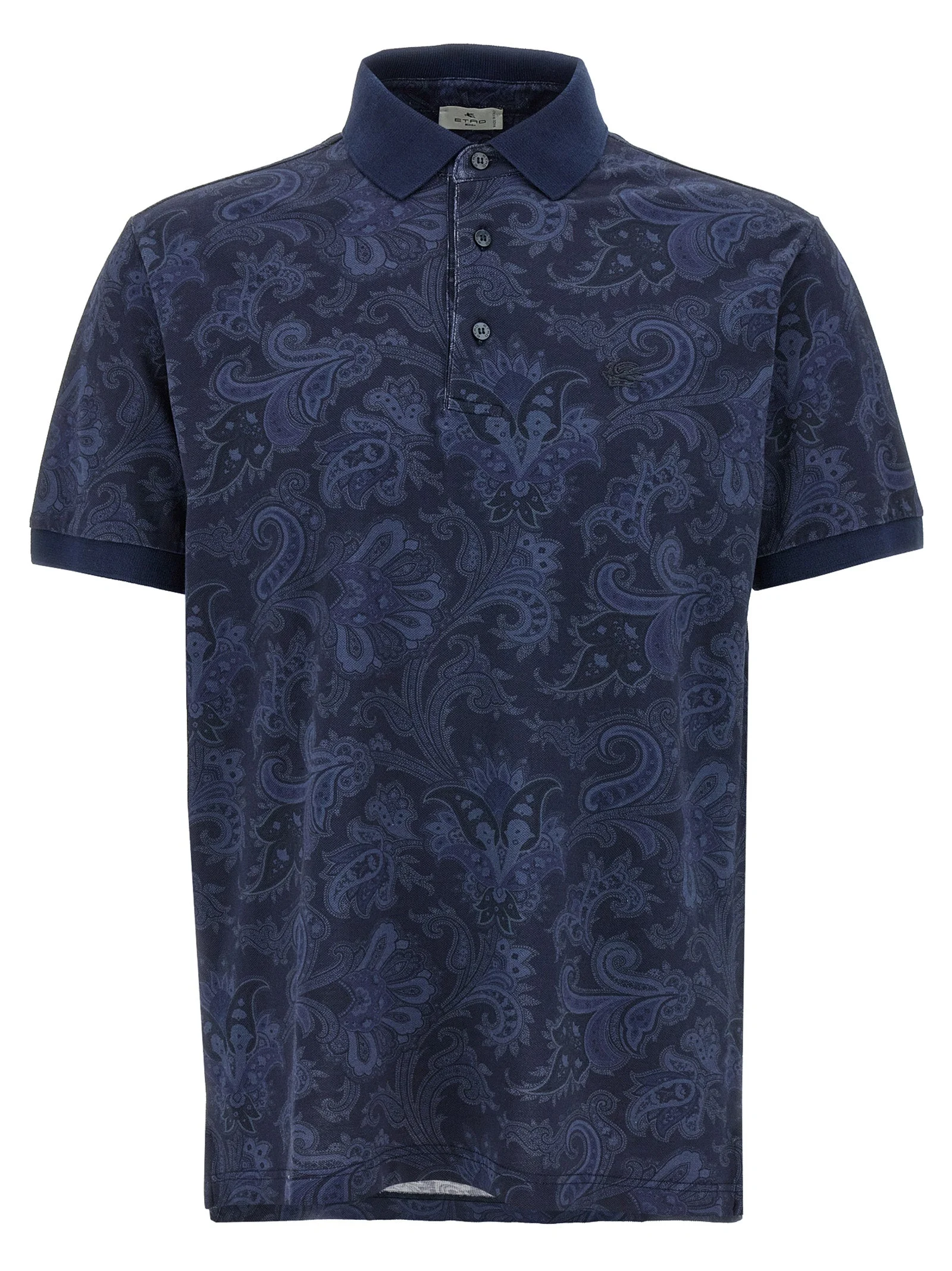 Etro Men Polo Paisley Flowers - 1