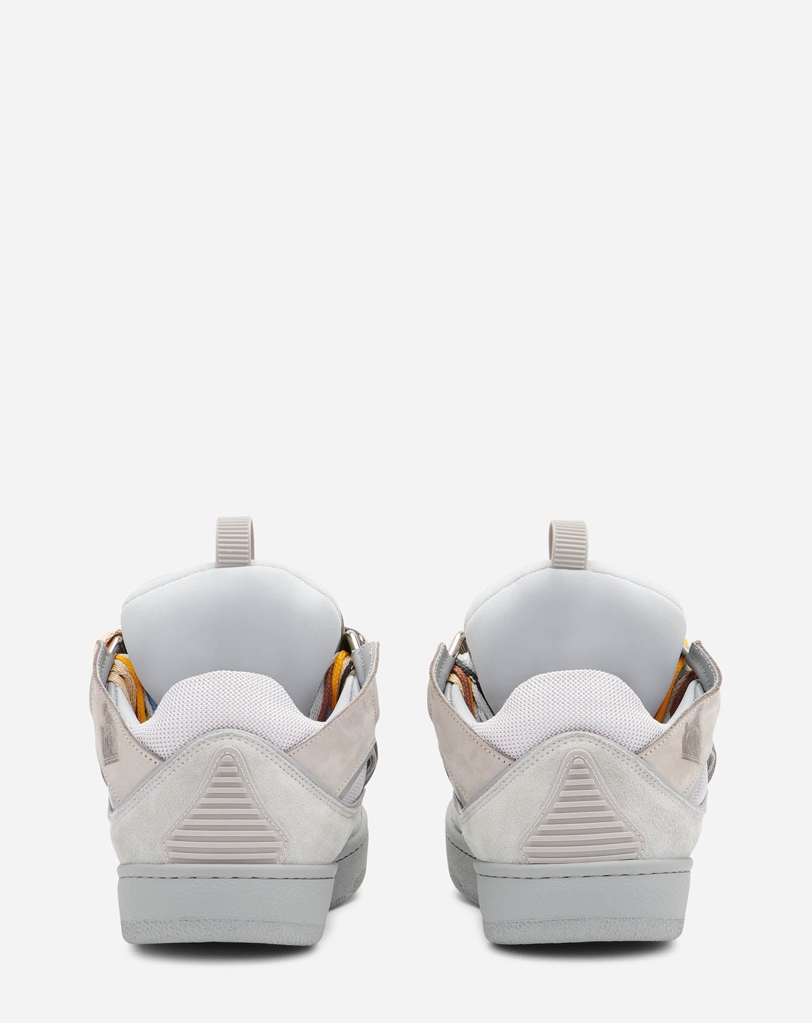 LEATHER CURB SNEAKERS - 5