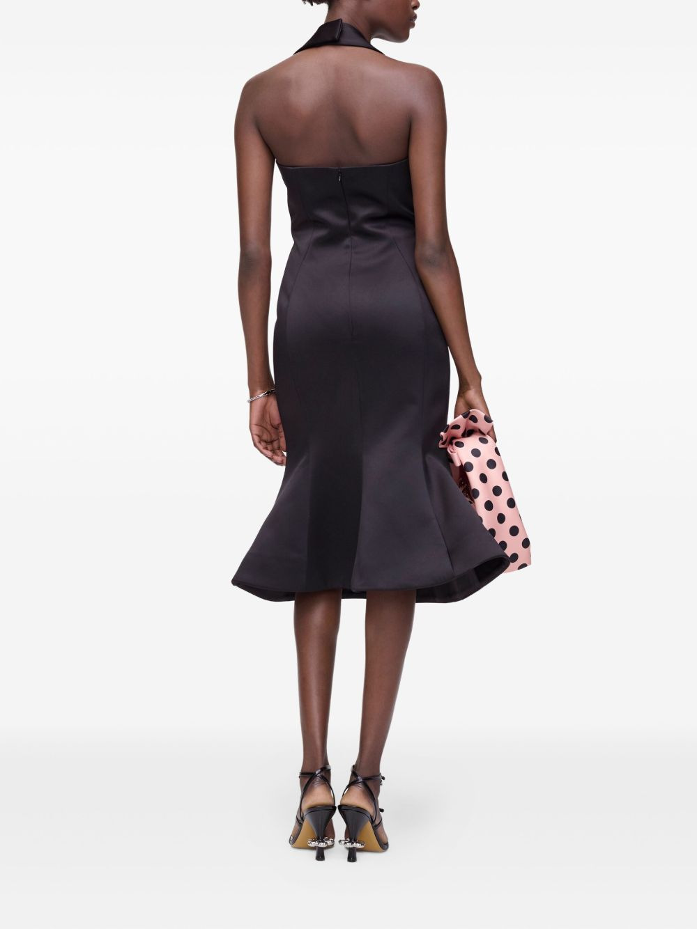 halterneck mermaid dress - 4