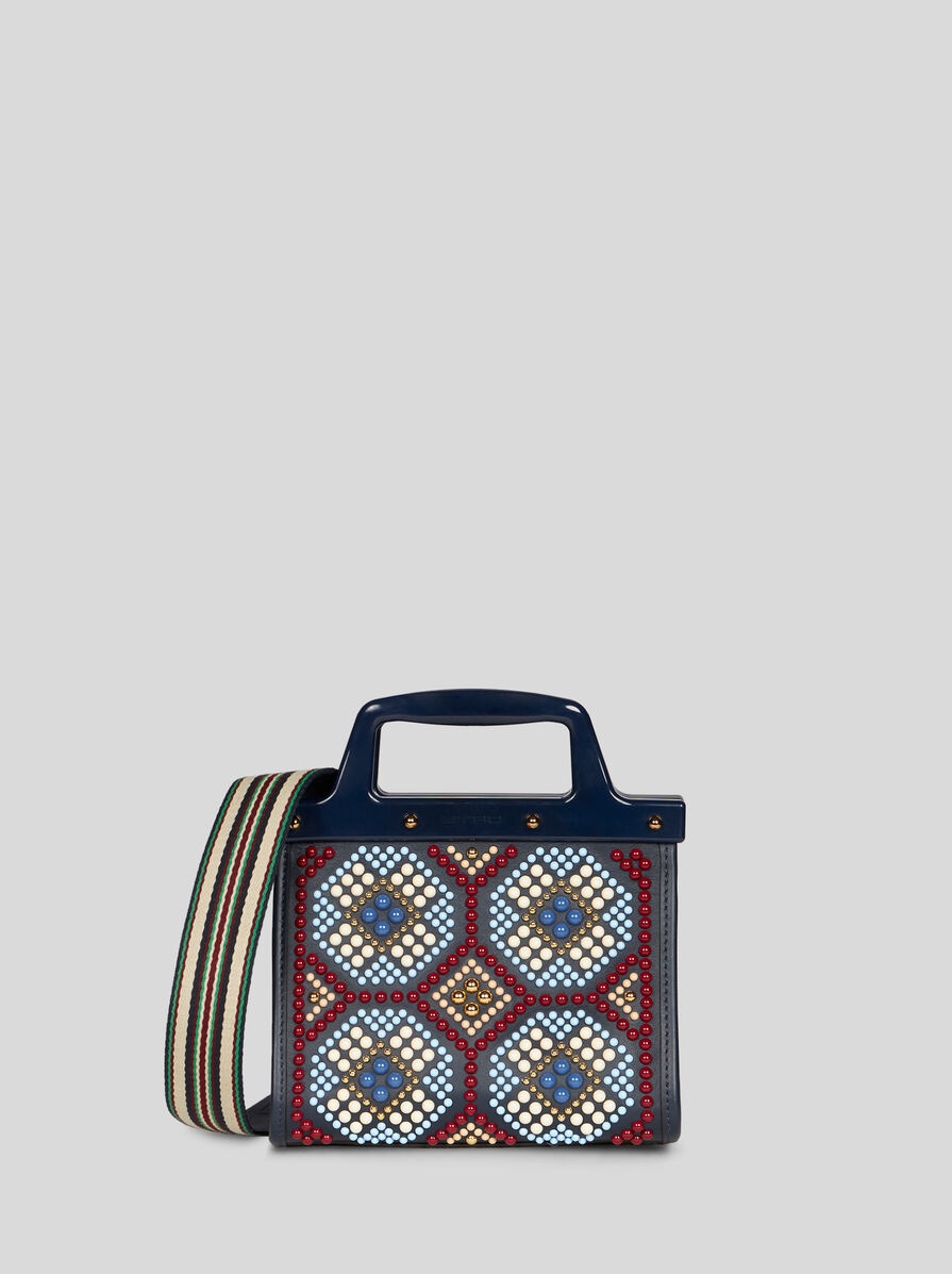 SMALL LOVE TROTTER BAG WITH STUDS - 1