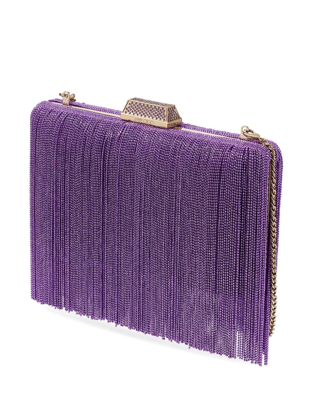 Clemmie fringed clutch bag - 3