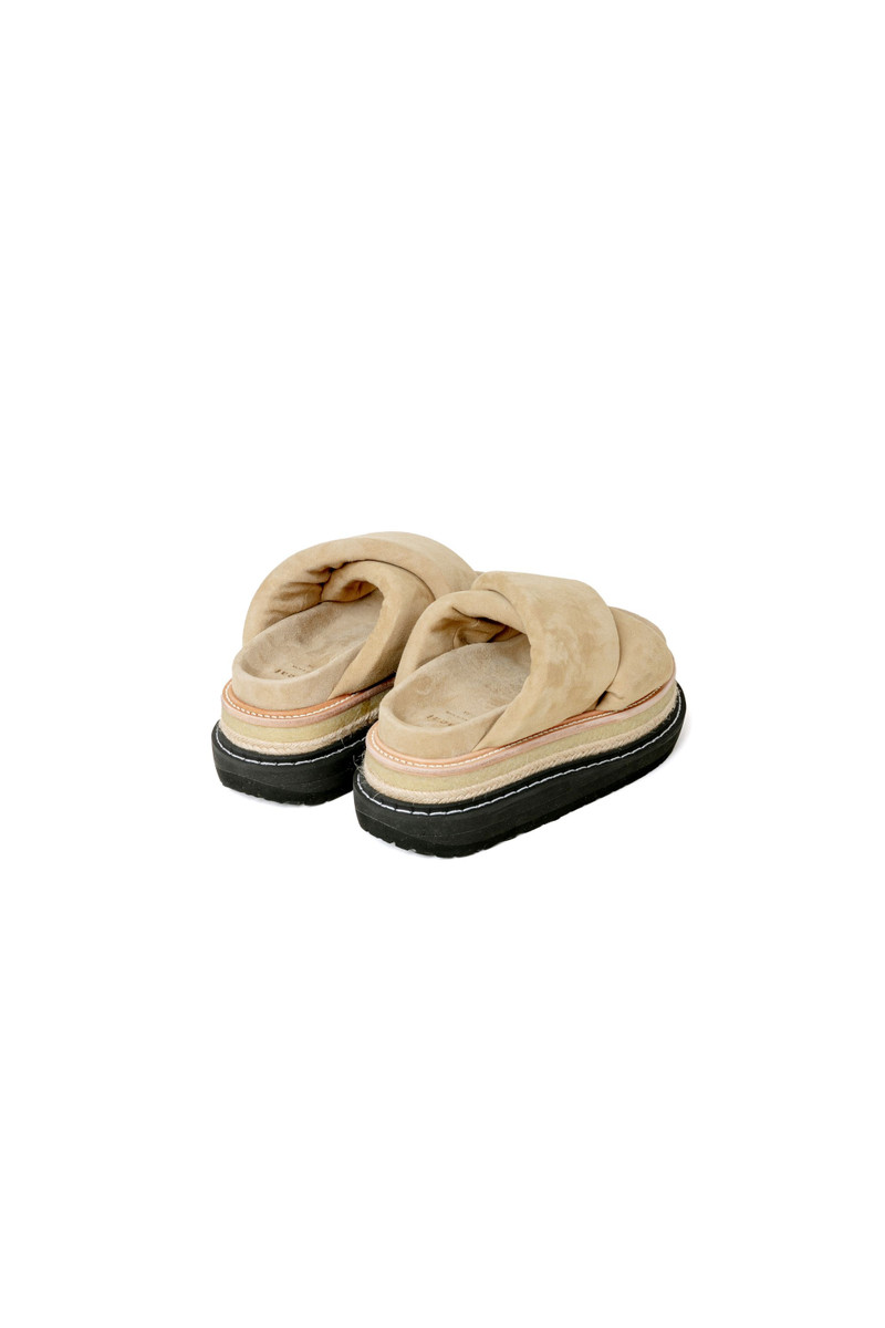 sacai Women's Multiple Sole Sandals outlook