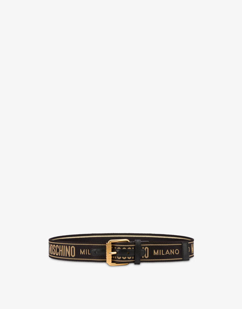 JACQUARD LOGO BELT 1