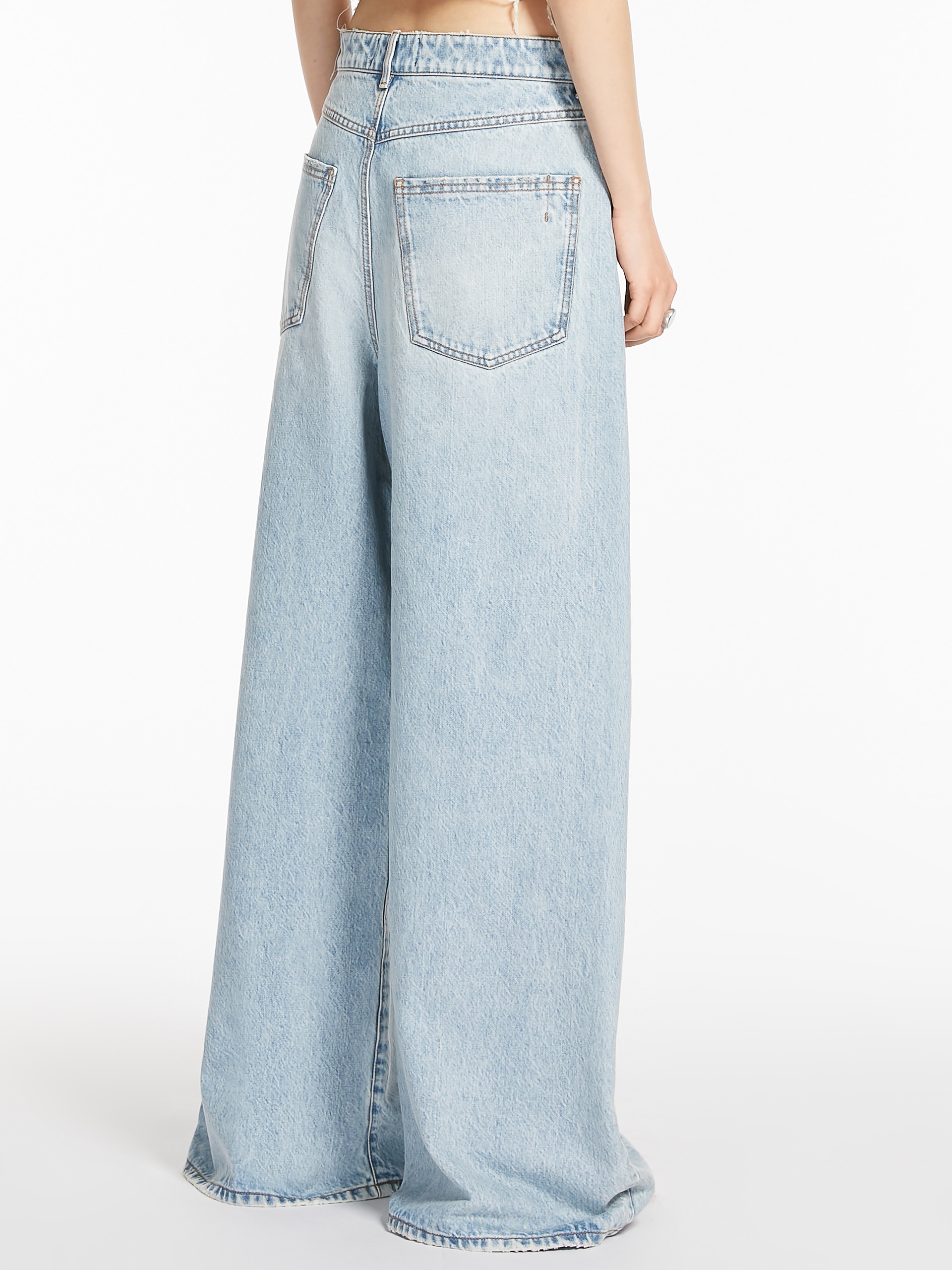 ANGRI Oversized five-pocket trousers - 4