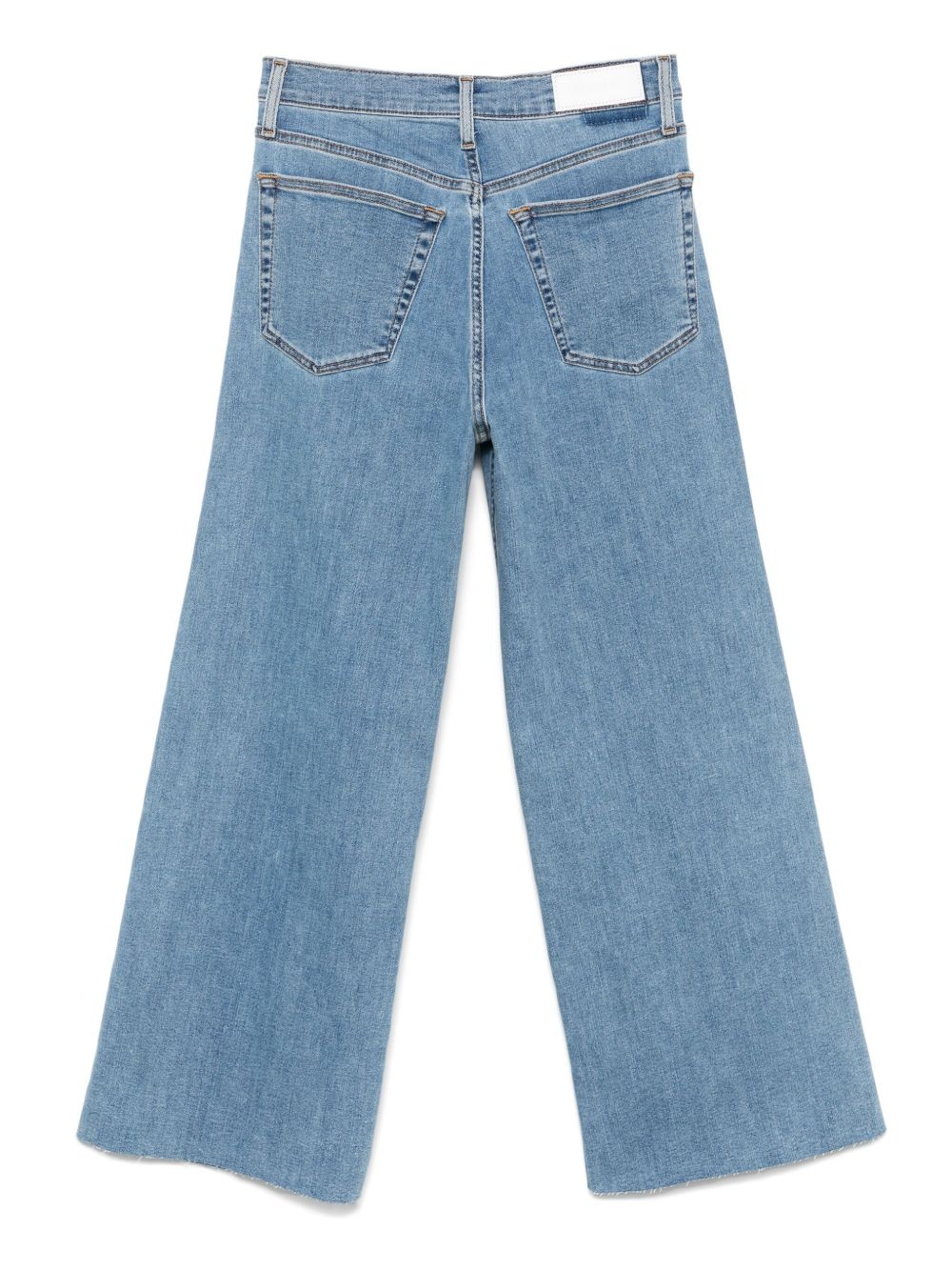high-rise wide-leg jeans - 2