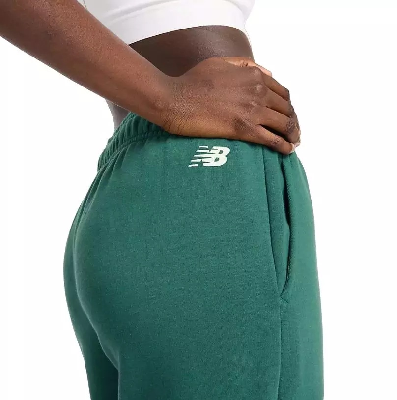 Women's Graphic Fleece Pants - Green - 6