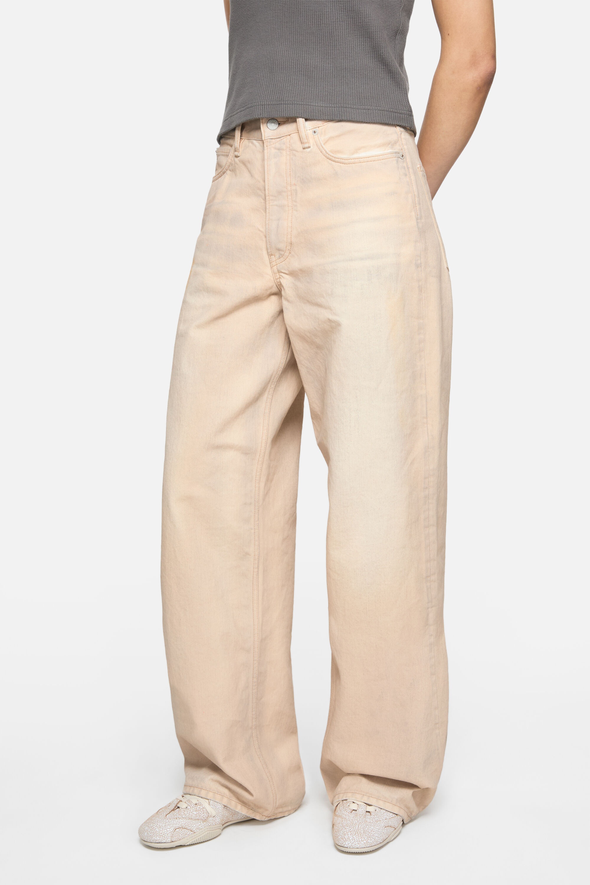 Baggy fit jeans - 1981 - Sand beige - 4