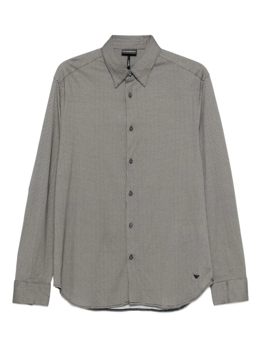 Emporio Armani Cotton Blend Shirt - 1