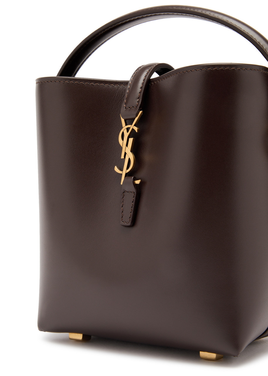 Saint Laurent Le 37 Mini Leather Bucket bag - 3