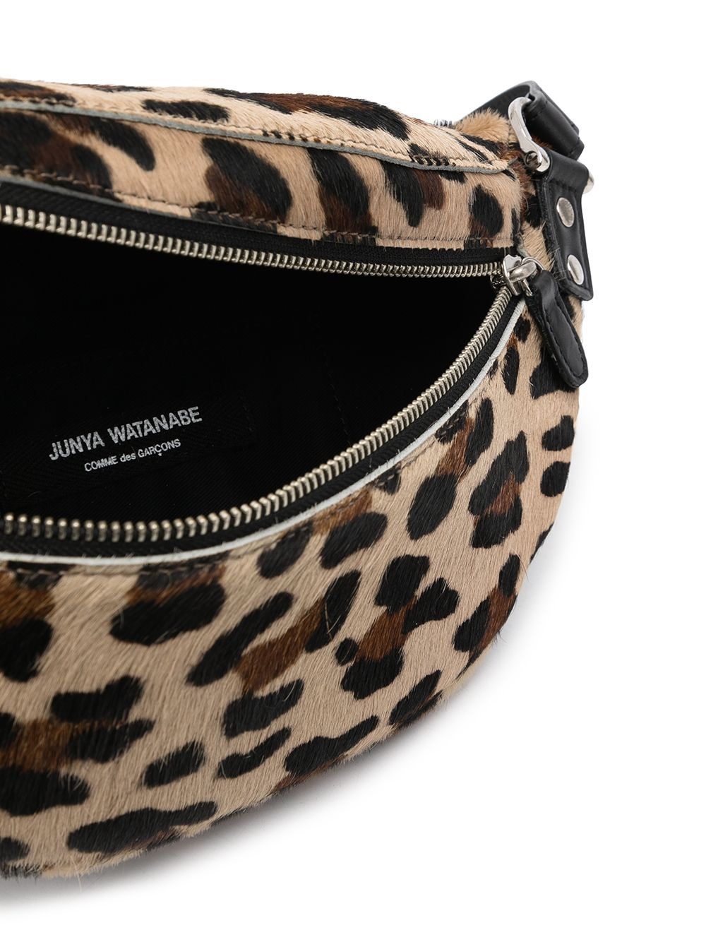 leopard-print belt bag - 5