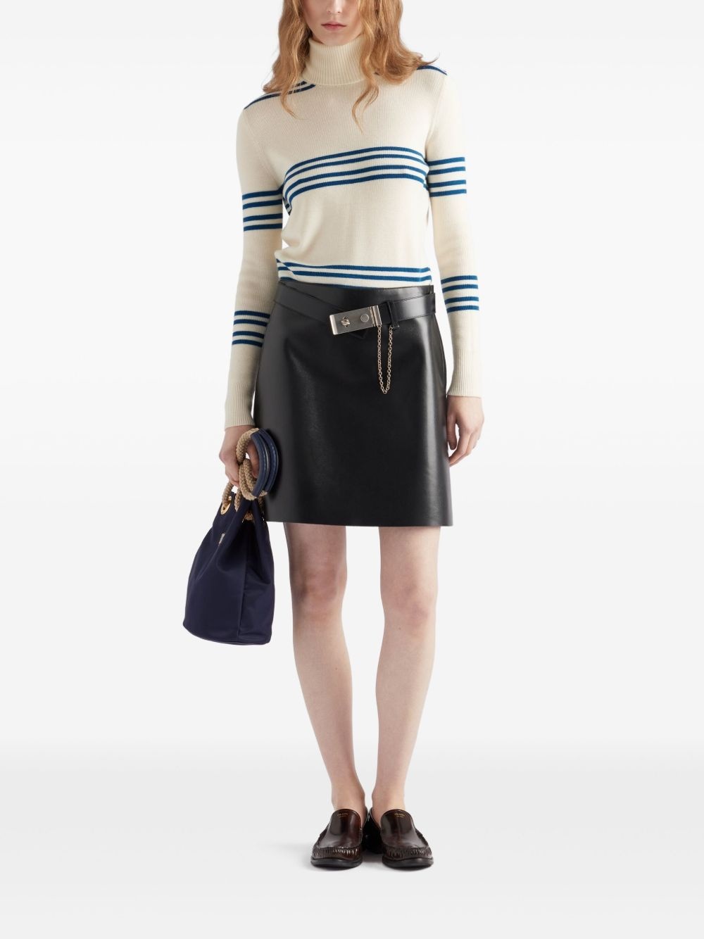 roll-neck wool jumper - 2