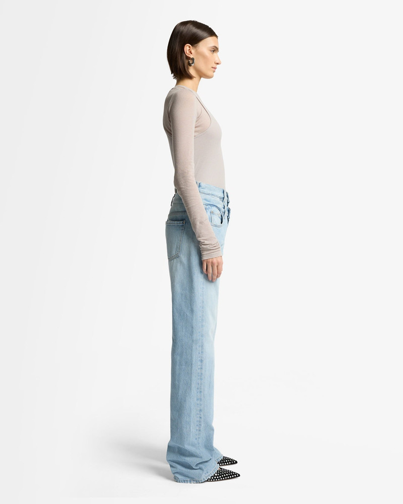 Double Waist Trouser in Bleach 6
