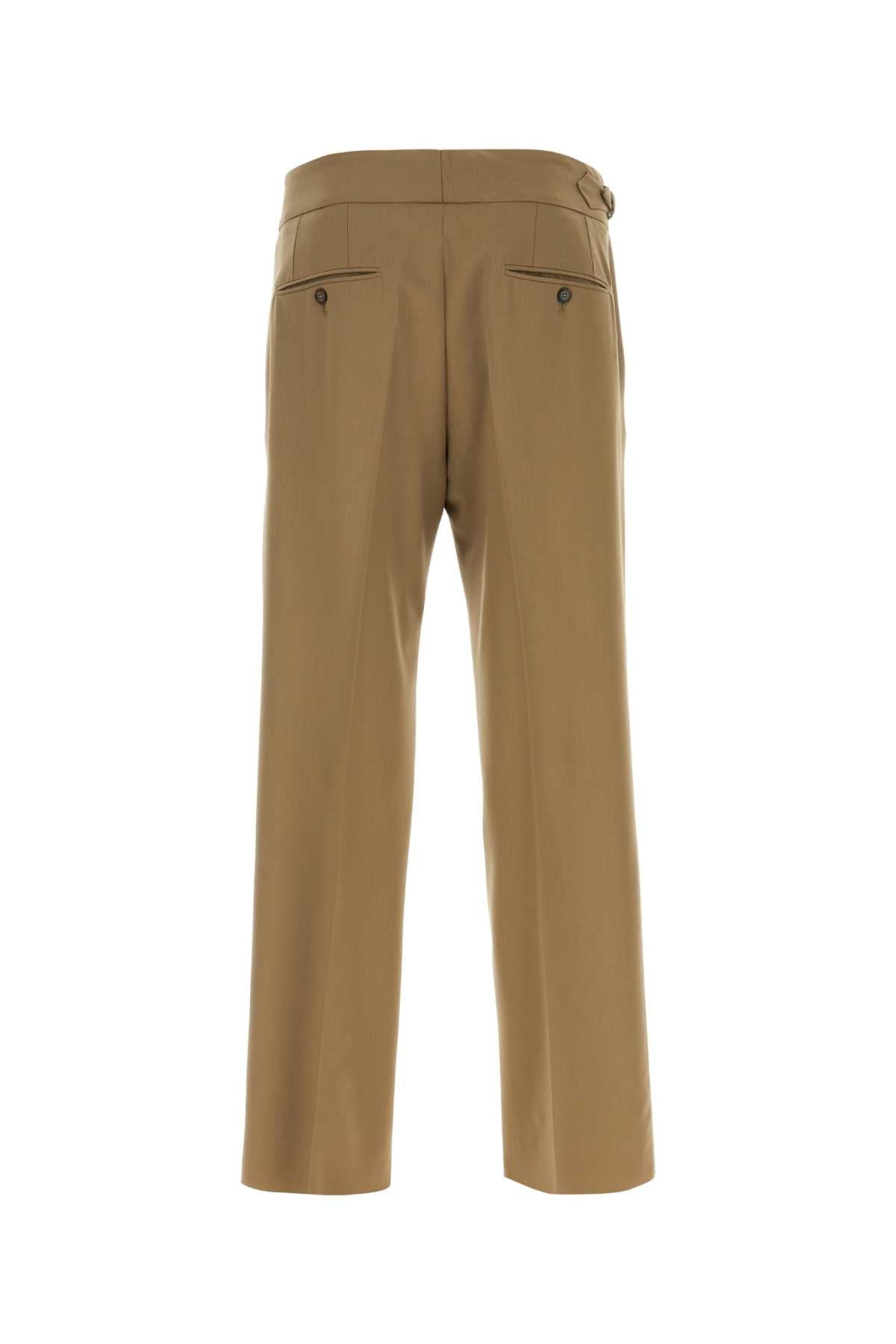 Dolce & Gabbana Men Biscuit Stretch Wool Pant - 2