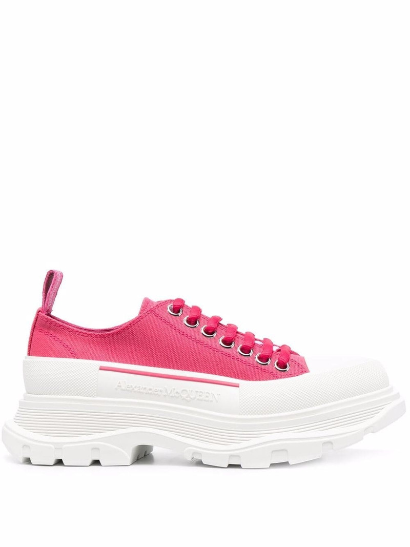 Tread chunky-sole sneakers - 1