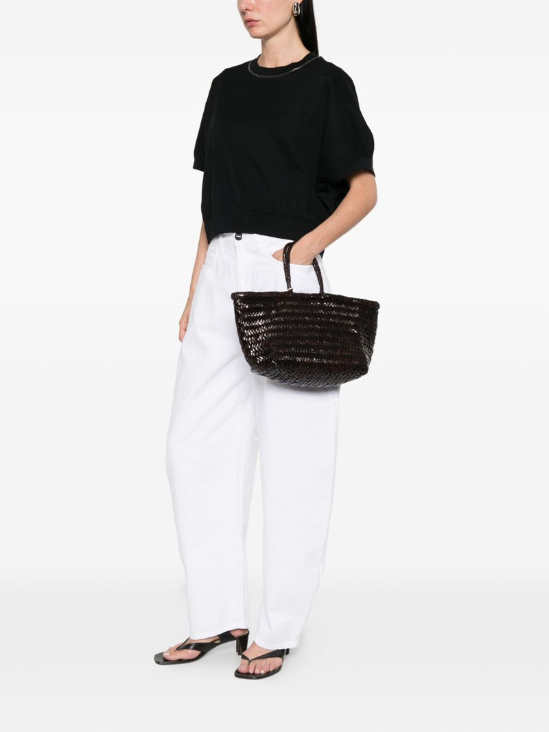 round-neck short-sleeve top 1