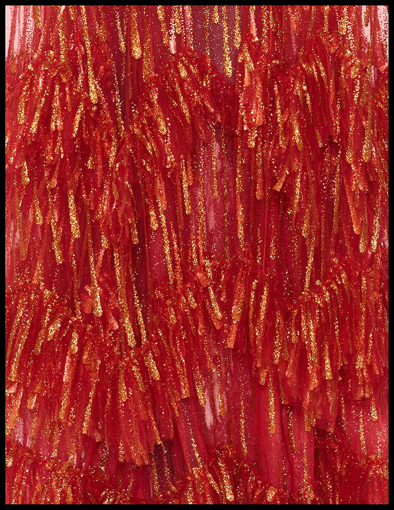 THE SCARLET RAIN SKY ROCKET CAPE 6