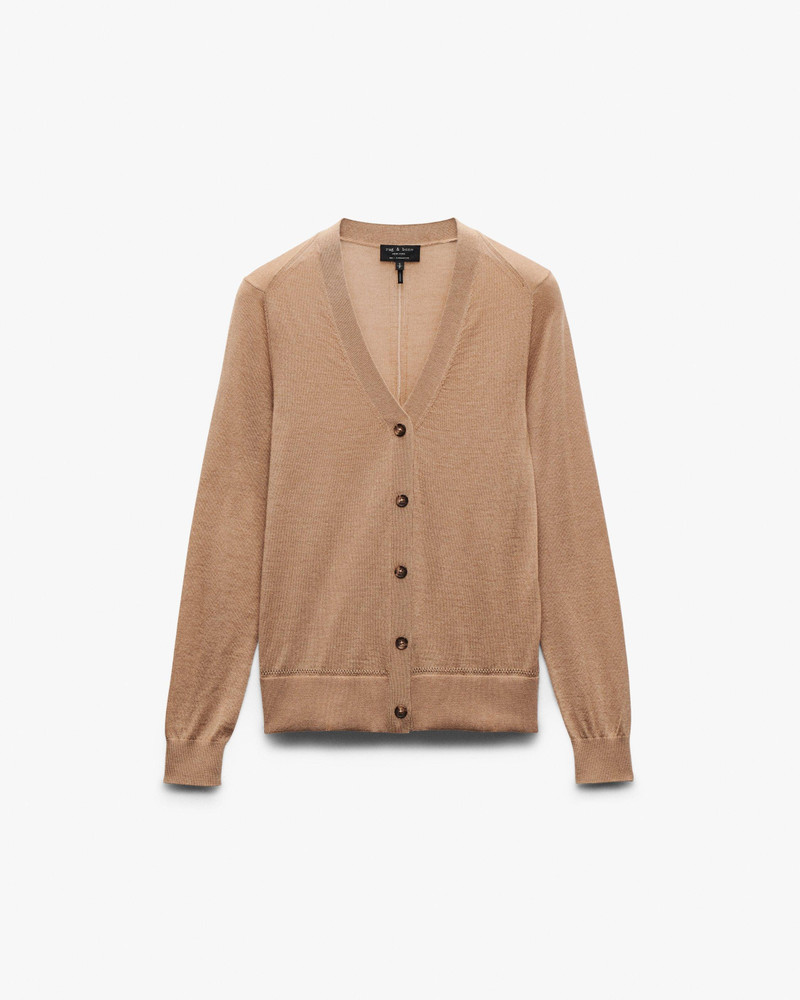 Adeline Lightweight Cashmere Cardigan 1