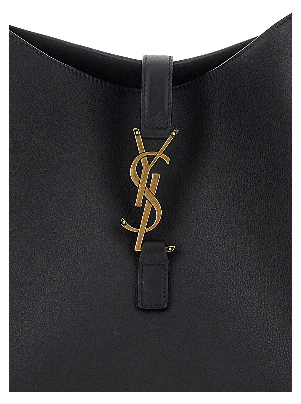 Saint Laurent Women 'Le 5 À 7 Big' Black Shoulder Bag With Cassandre Detail In Smooth Leather Woman - 5