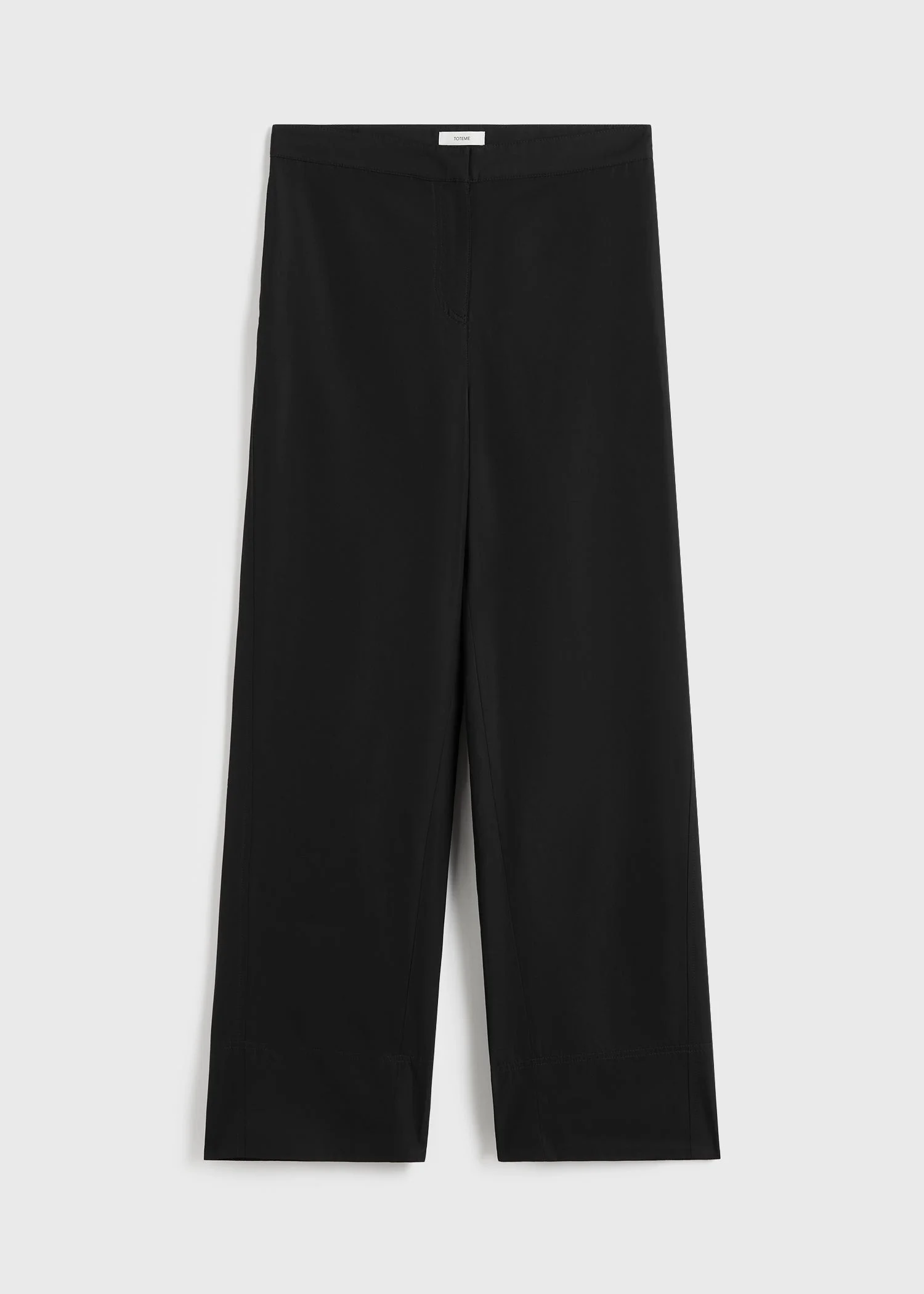 Twisted seam trousers black - 1