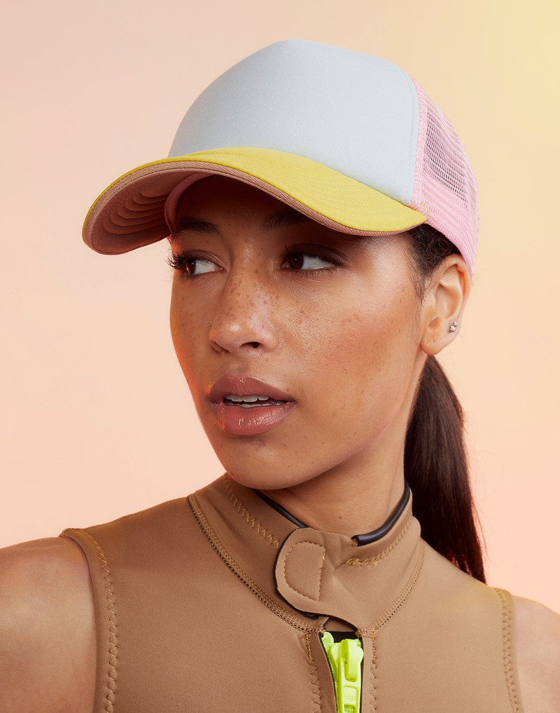 Colorblock Trucker Hat 1