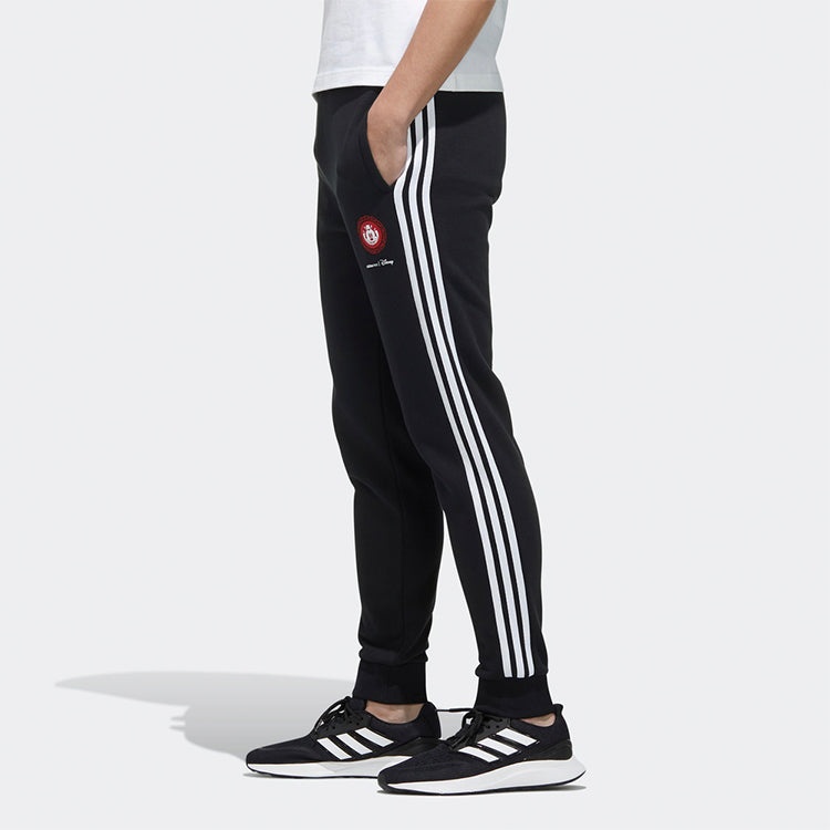 adidas neo x Disney Crossover Casual Bundle Feet Sports Pants Black GE7783 - 4