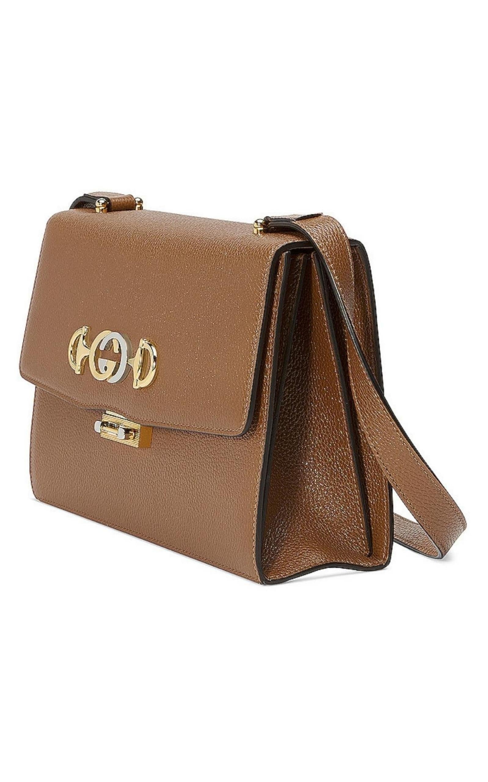 Zumi Crossbody Bag in Brown - 3