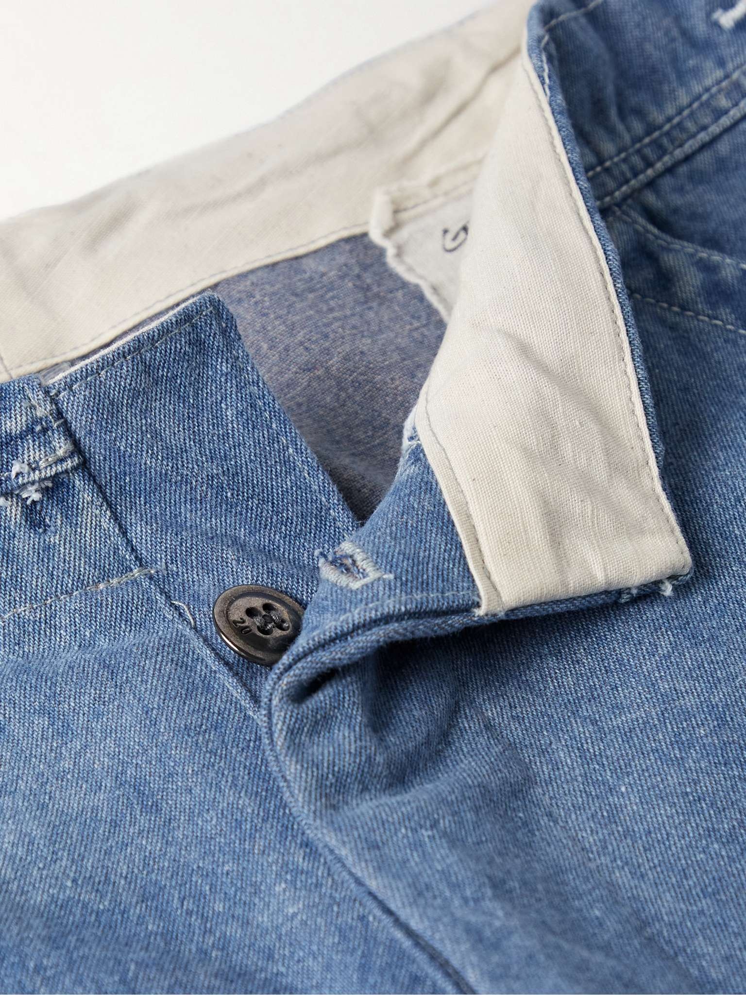 Gees B Tapered Appliquéd Jeans - 3