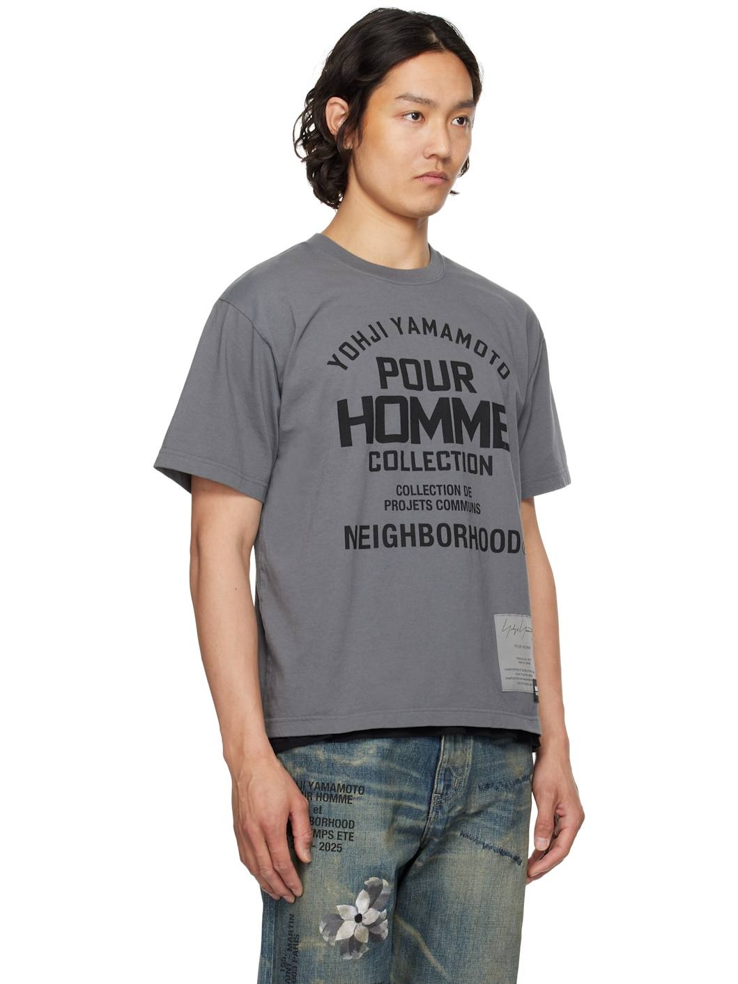 Gray NEIGHBORHOOD Edition SS Tee-2 T-shirt - 2