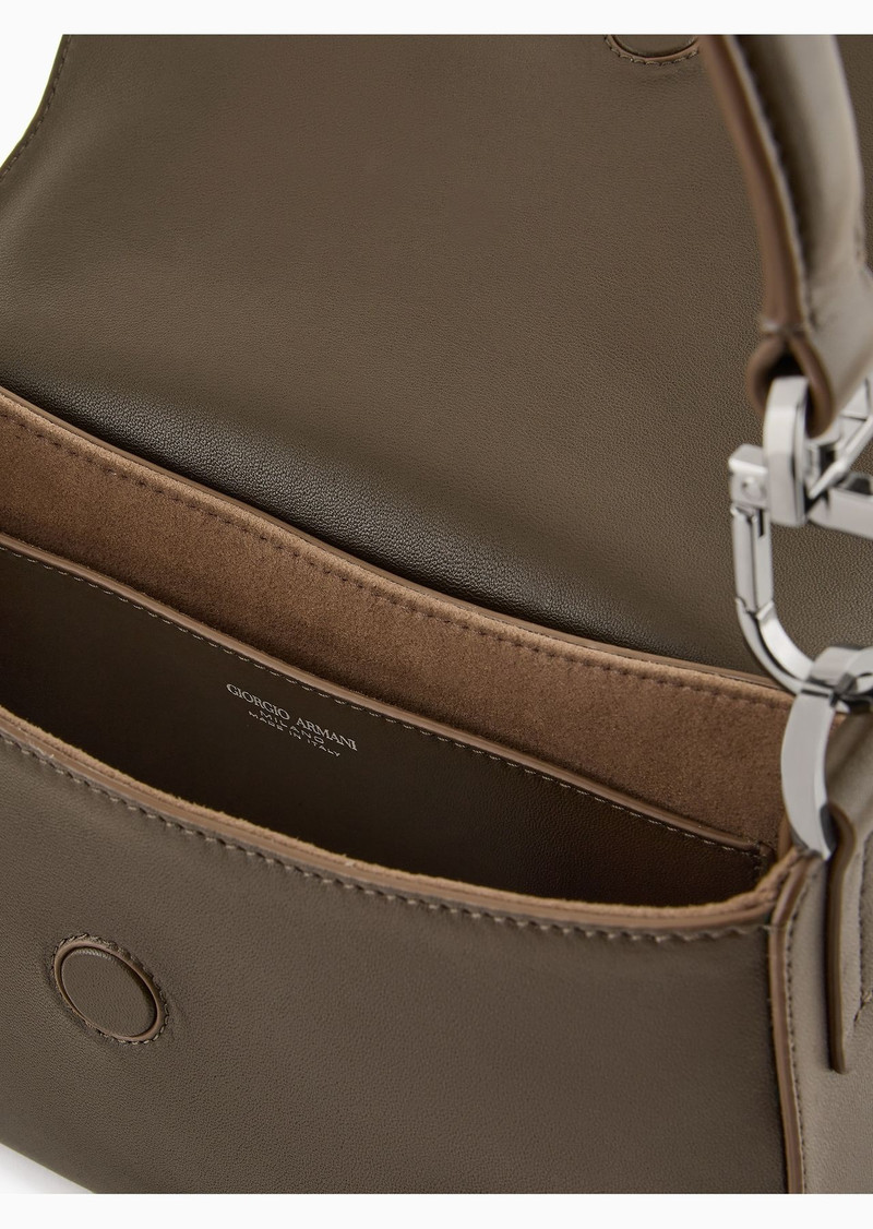 Small la Prima Soft nappa leather handbag 4