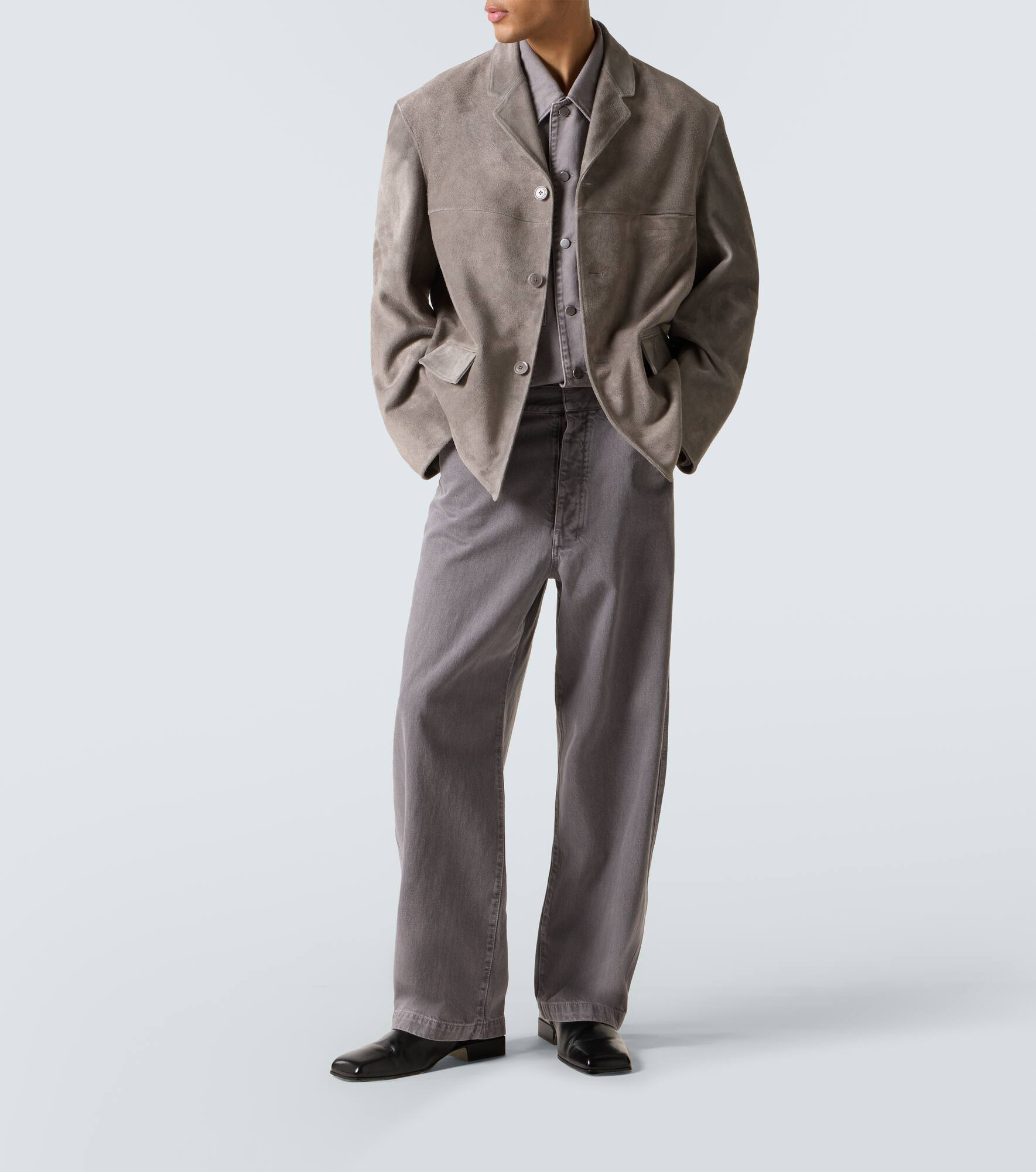 Workwear denim overshirt - 2
