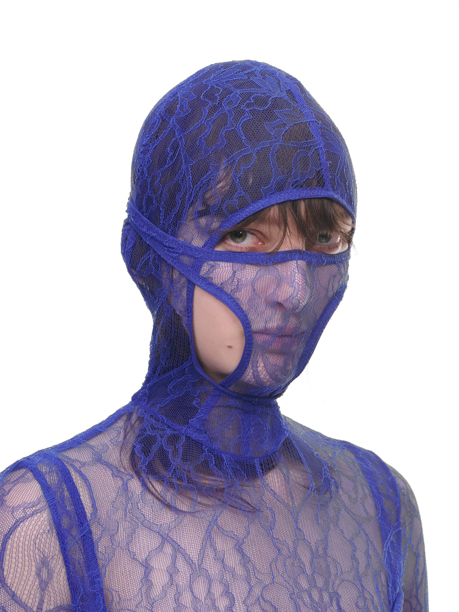 Visceral Lace Masked Bodysuit - 6