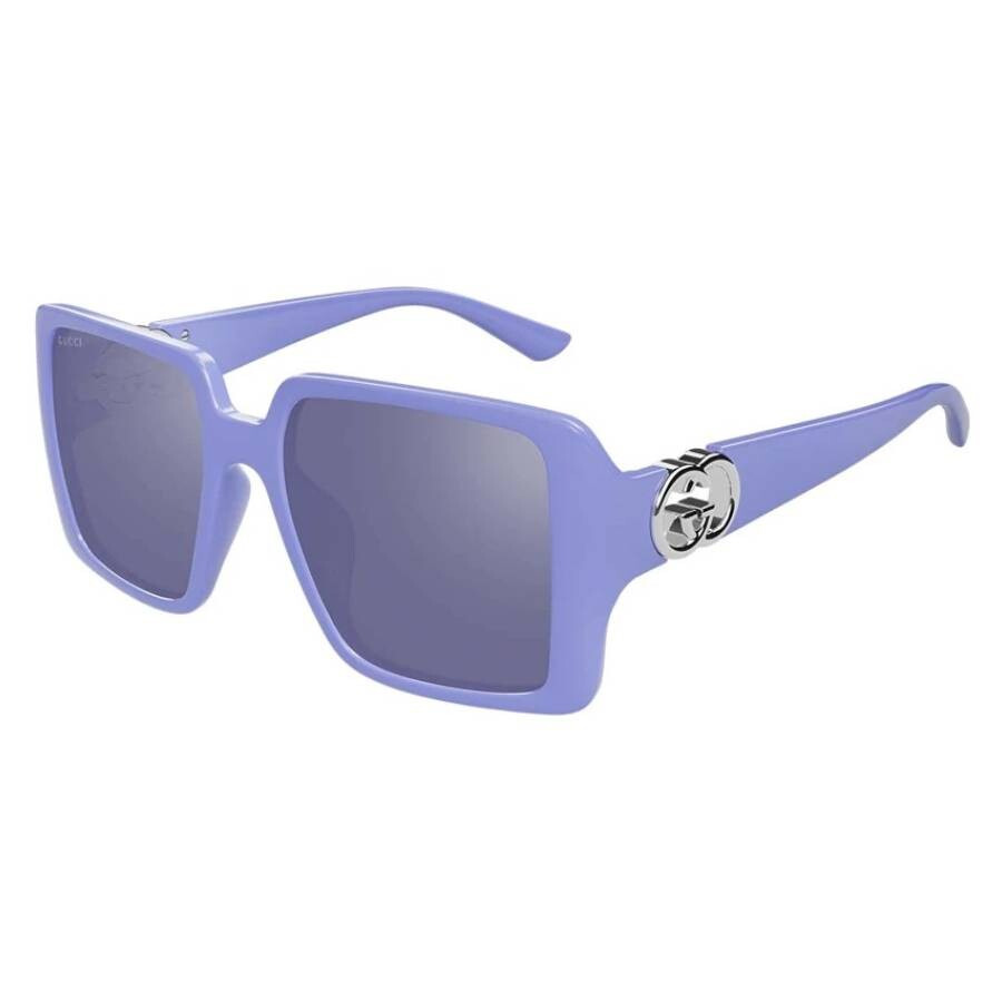 Gucci Violet Flash Square Ladies Sunglasses GG1692SA 004 54 - 2