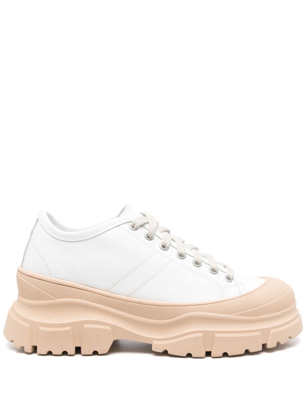 leather sneakers - 1