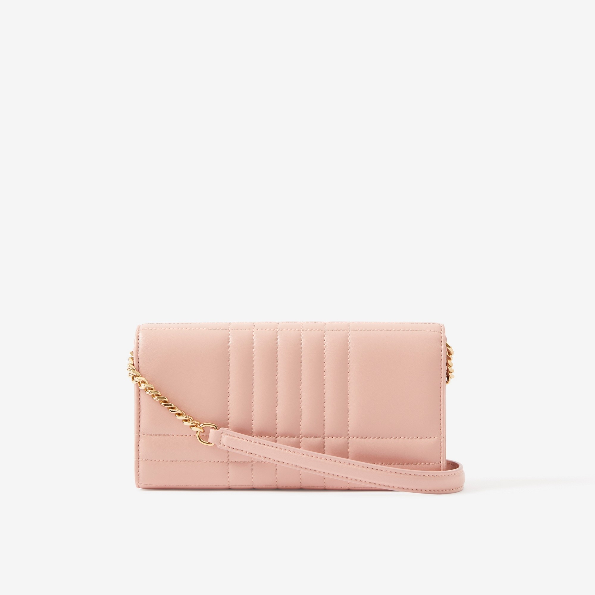 Quilted Leather Lola Wallet with Detachable Strap - 3