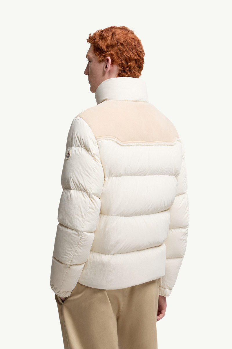 Verine Suede-Trimmed Short Down Jacket 5