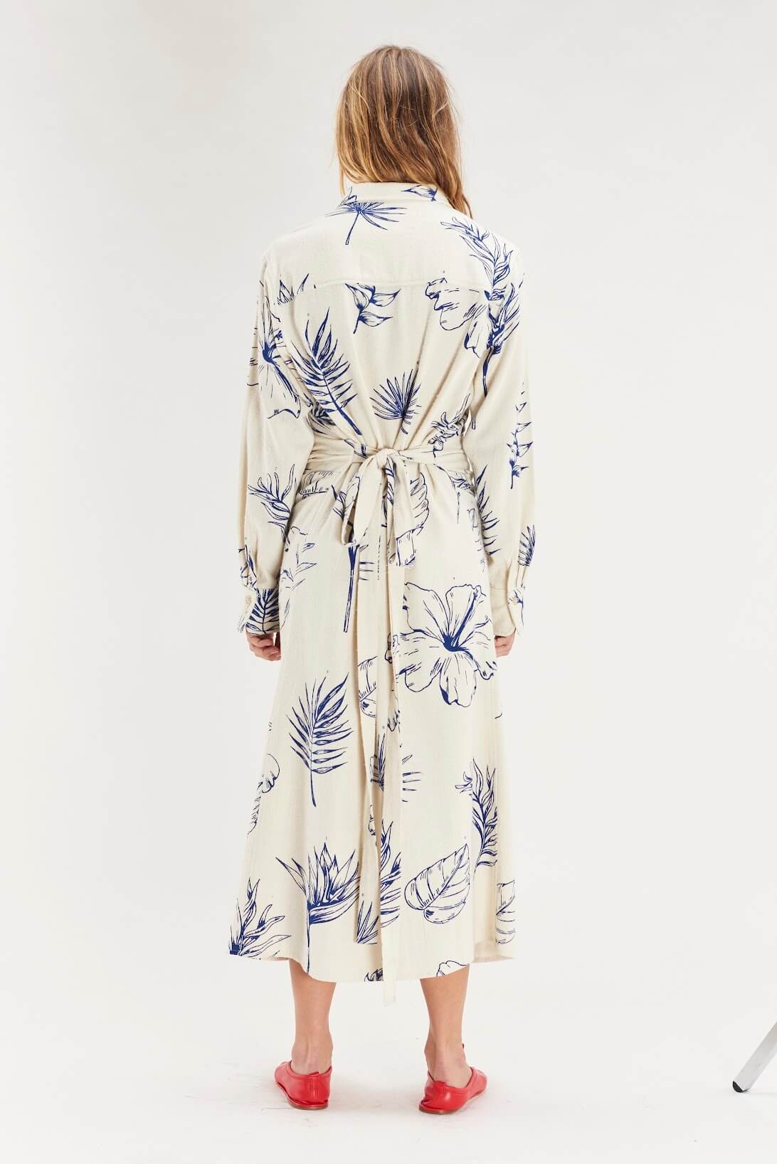 BOTANIC SHIRT DRESS - 5