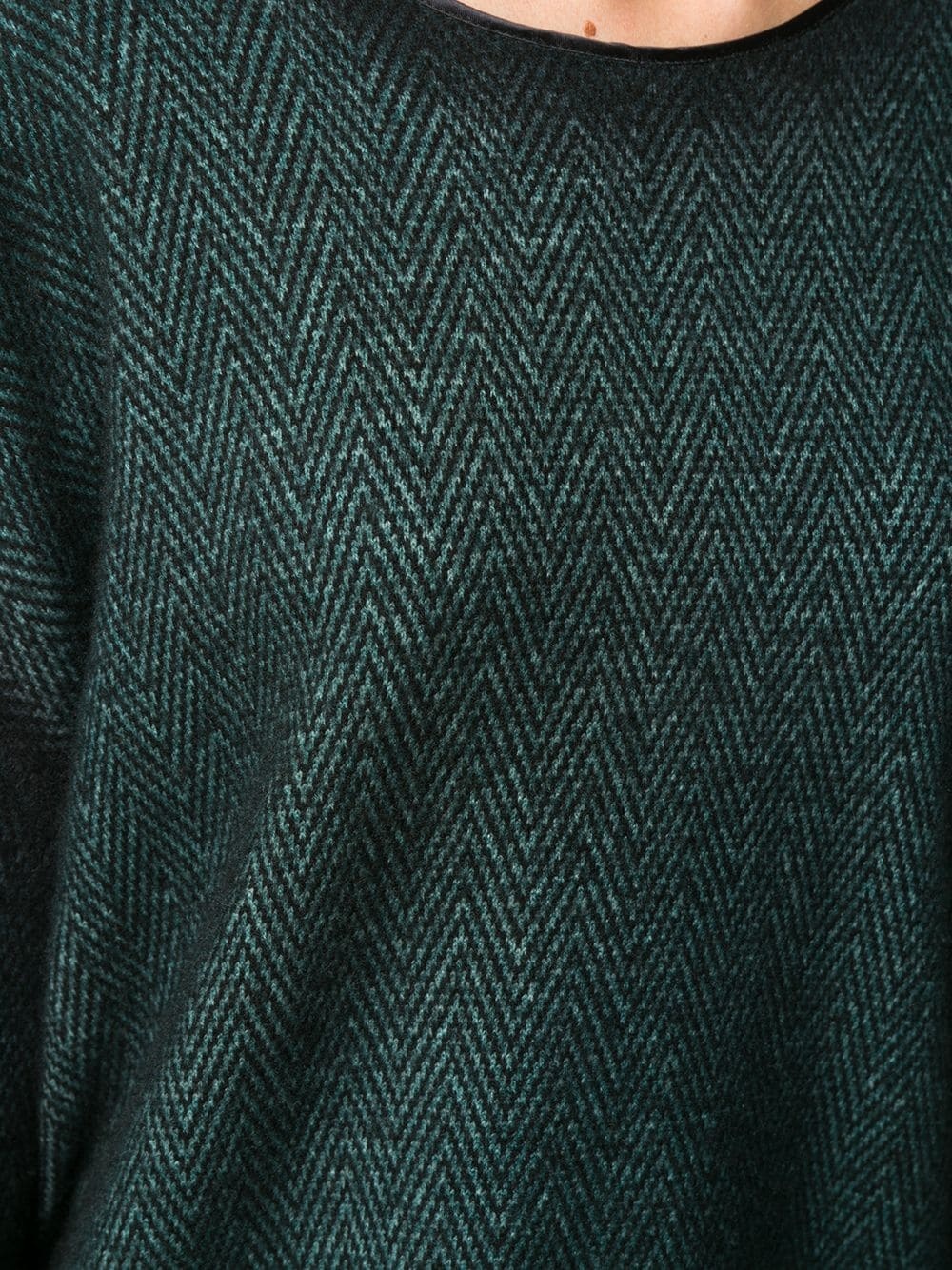 herringbone knit jumper - 5