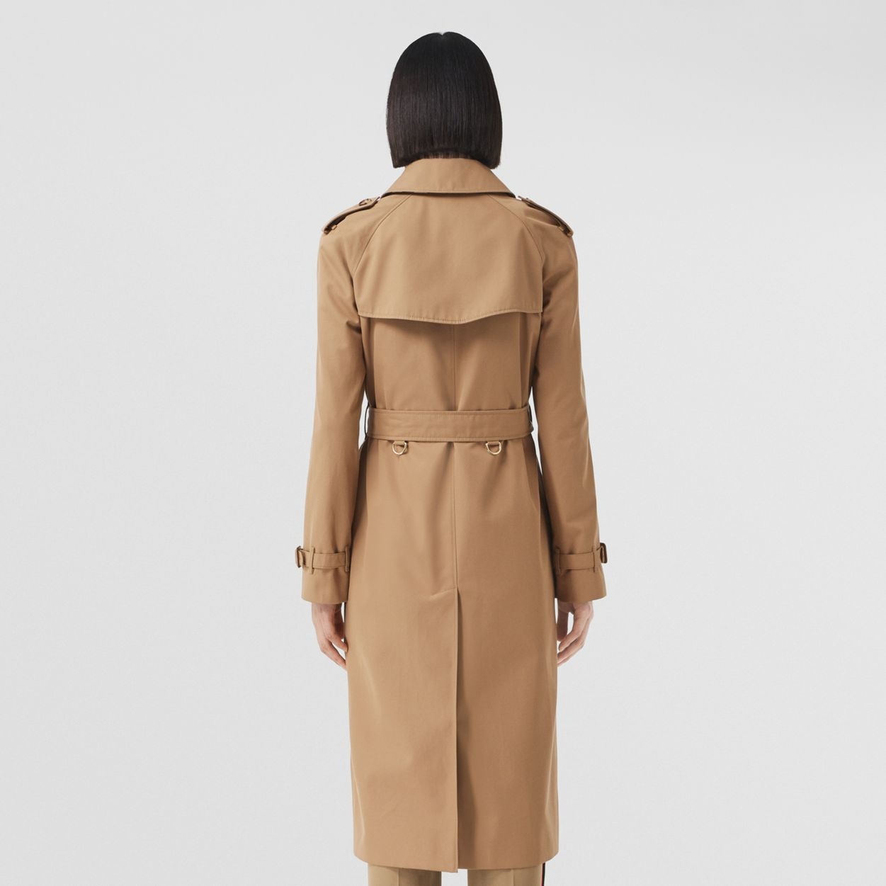 Cotton Gabardine Trench Coat - 4