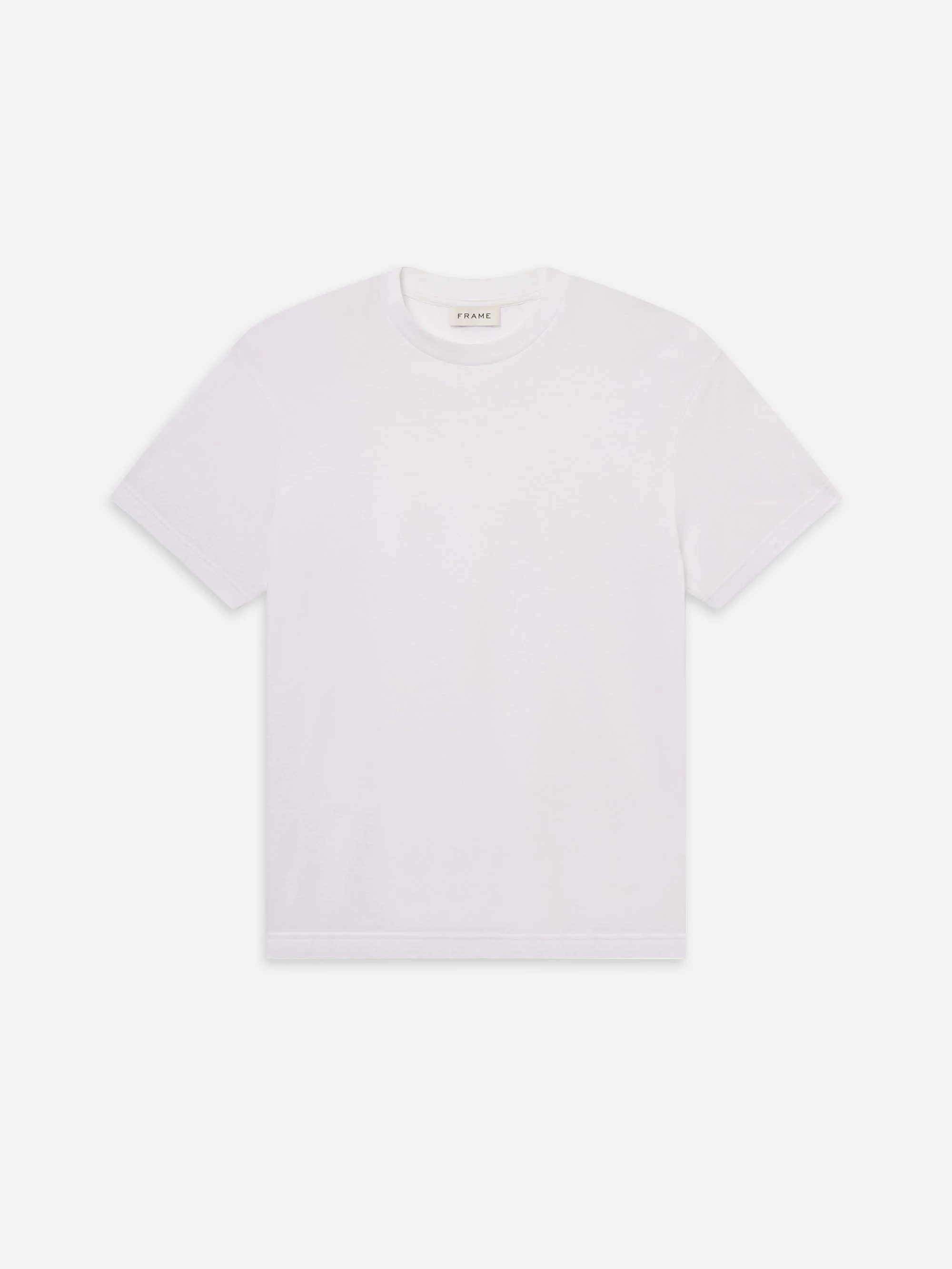 Light Cotton Tee in White - 1