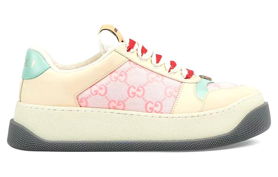 (WMNS) Gucci Screener Sneaker 'GG Monogram Beige Pink' 750633-FAB4C-5644 - 2