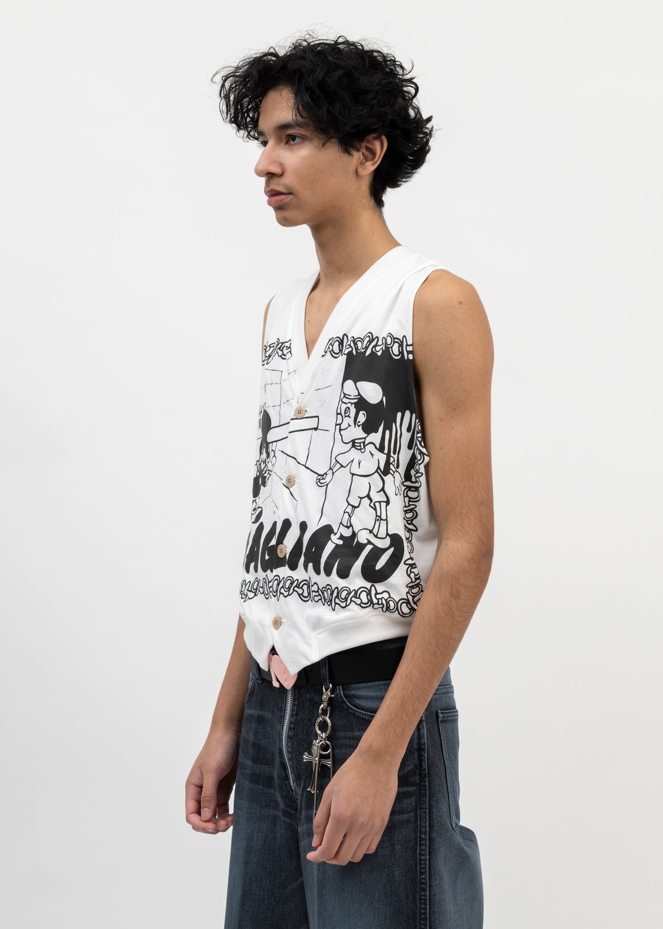 White Mascotte Vest - 2