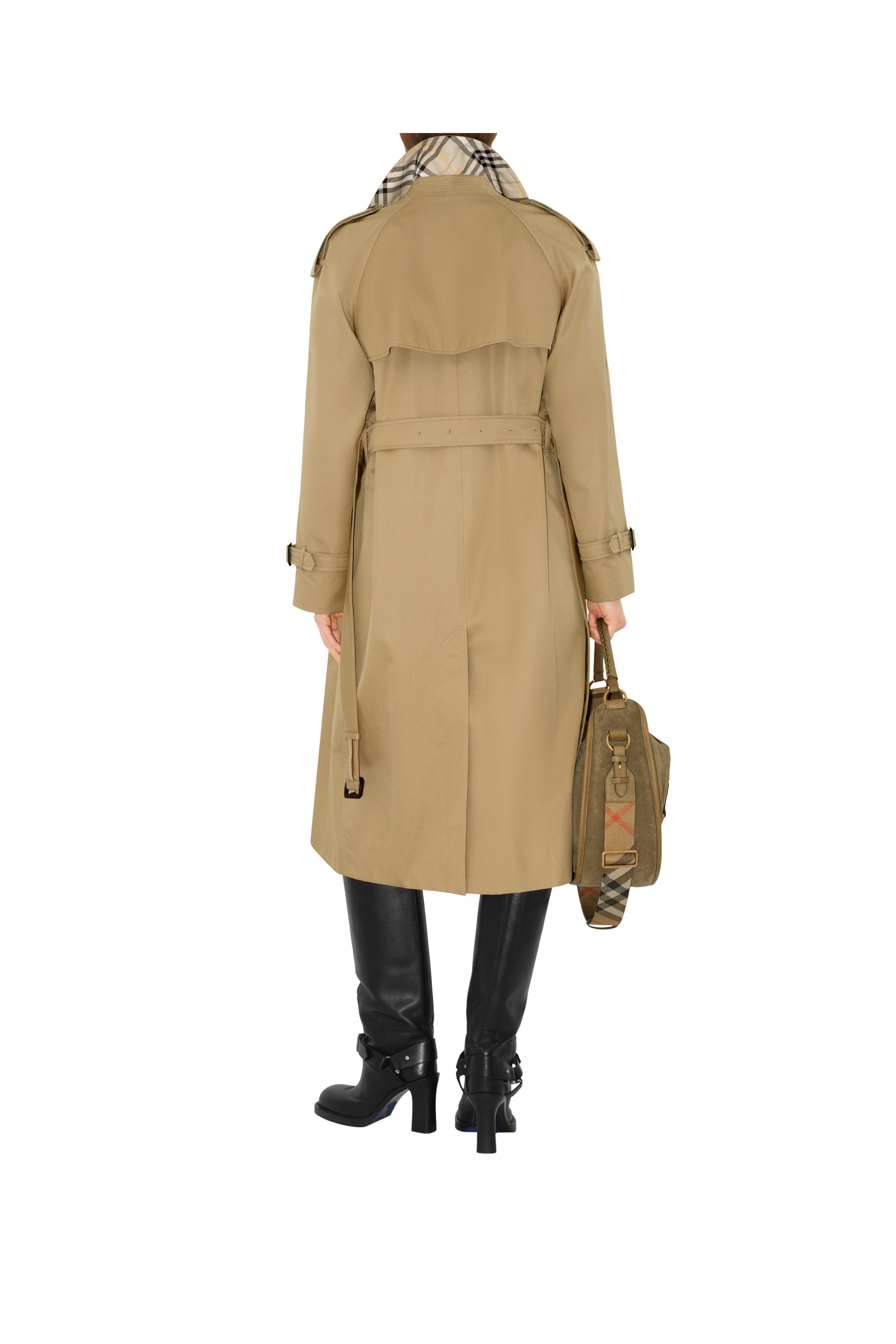 burberry Long Castleford Trench Coat in Beige at Nordstrom - 5