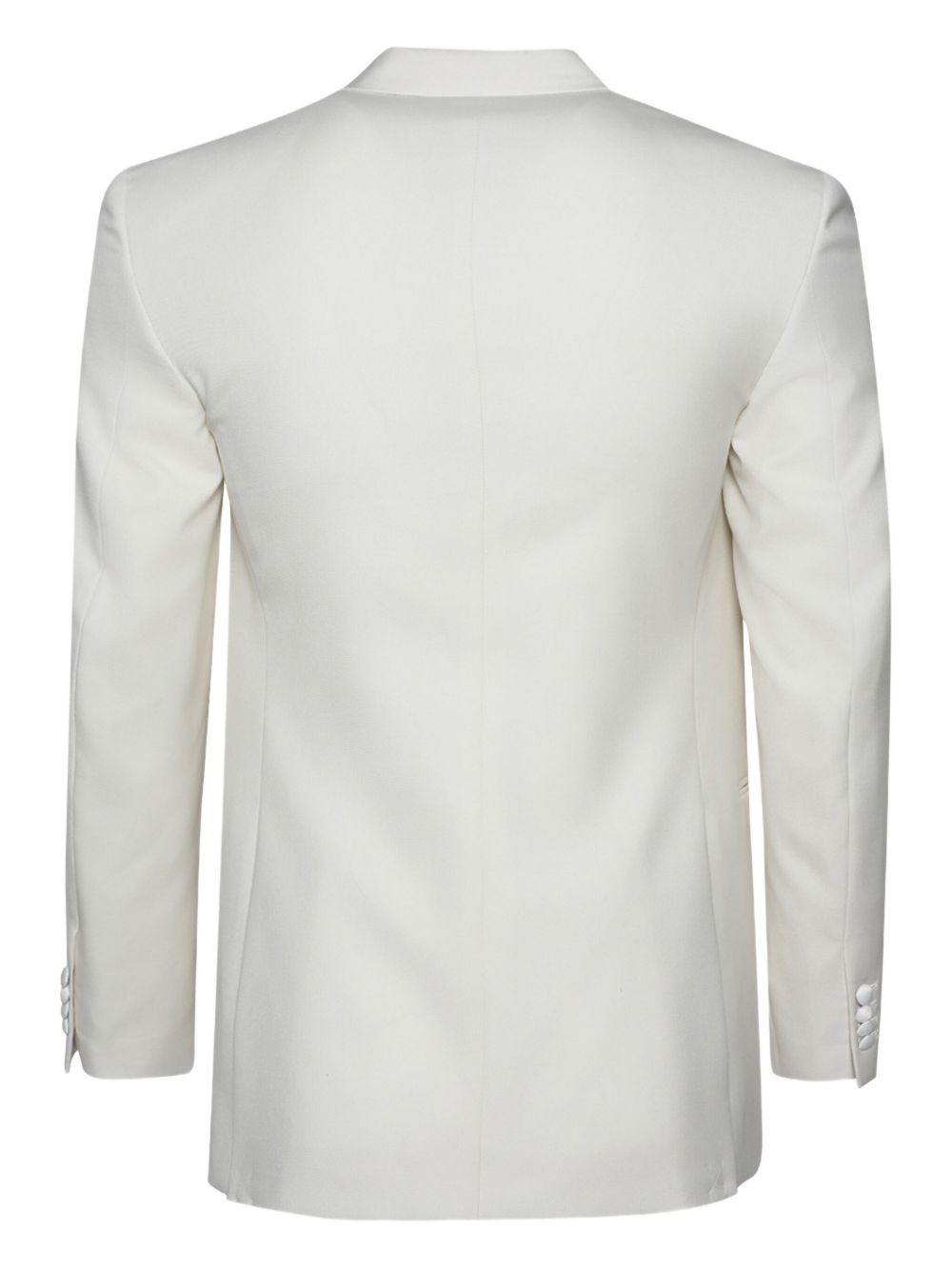 double-breasted peak-lapel blazer - 2