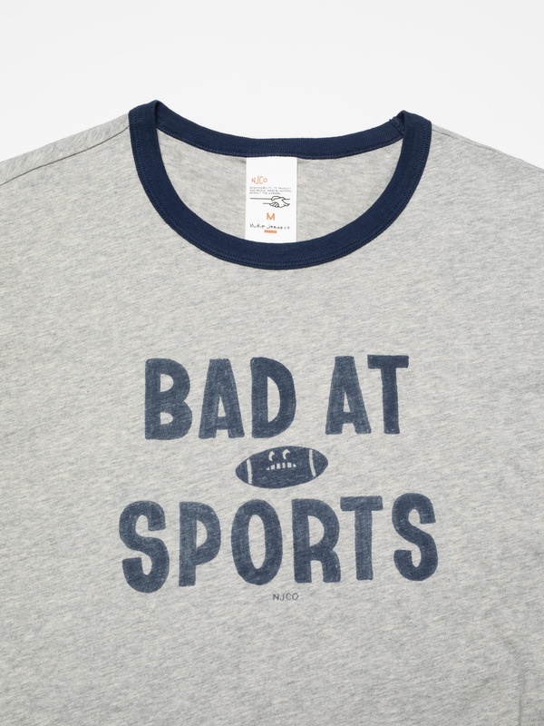 Ricky Bad At Sport T-Shirt Greymelange - 4