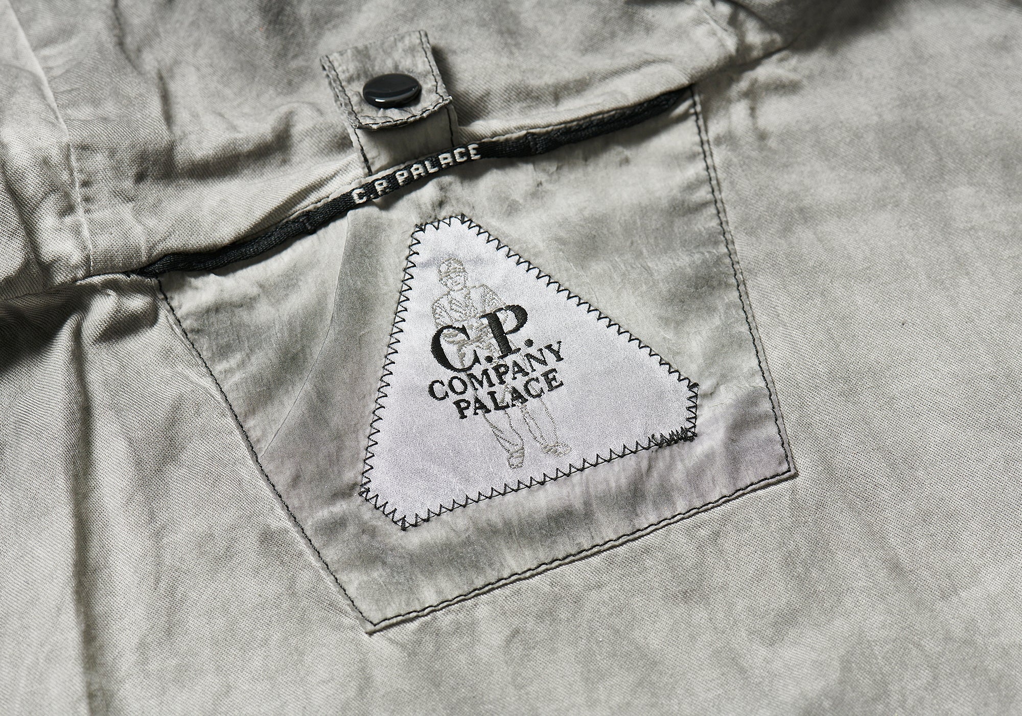 PALACE C.P. COMPANY SHELL GOGGLE JACKET BLACK - 9