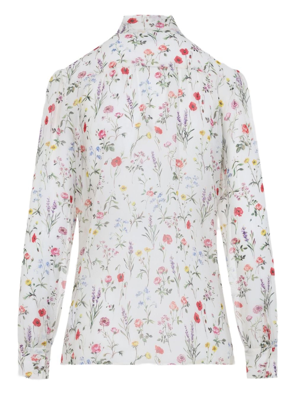 floral-print shirt - 2