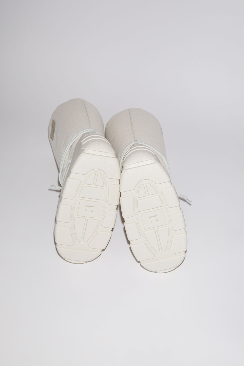 Platform snow boots - White/beige 5