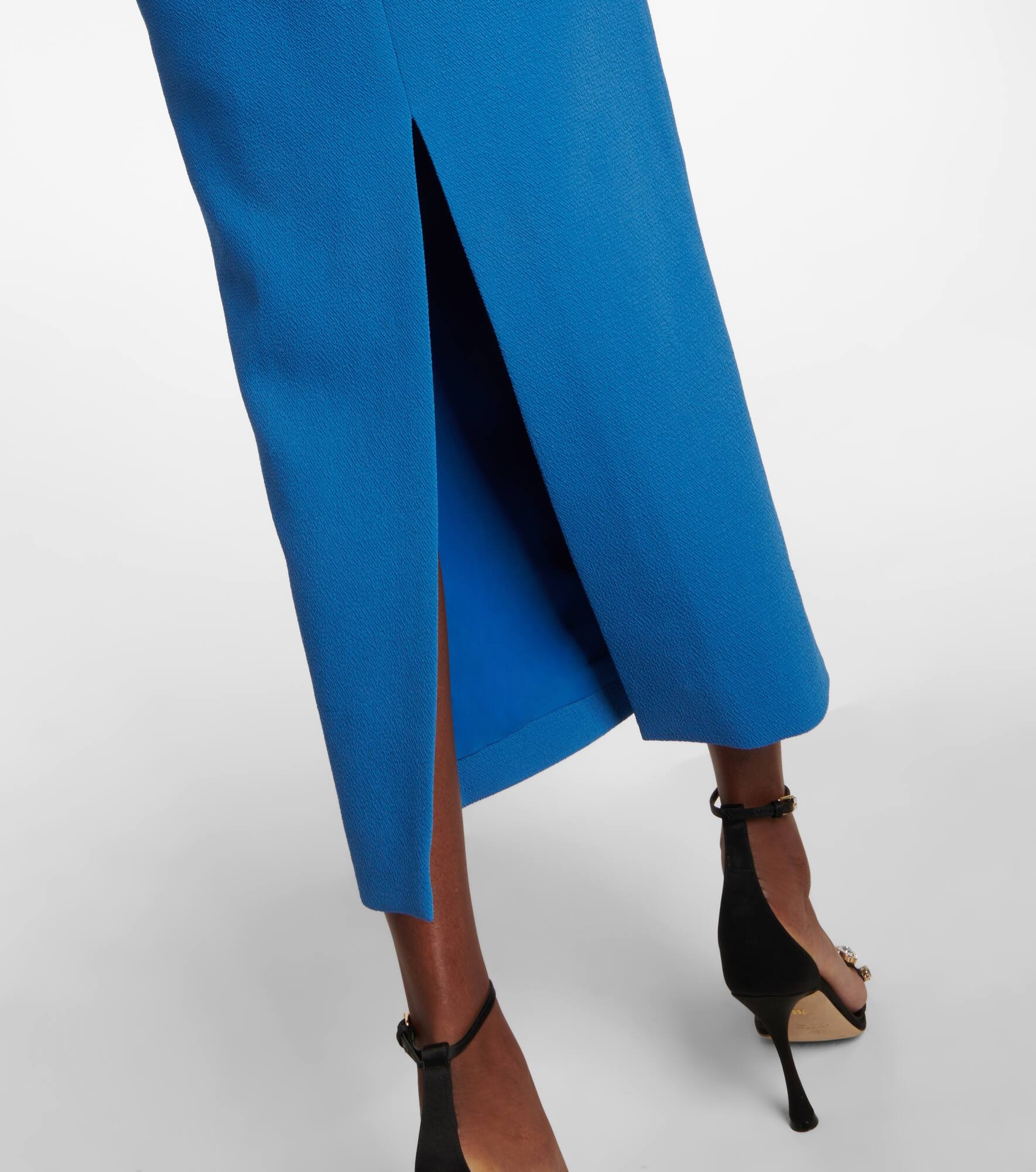 Niesha crêpe midi dress - 5