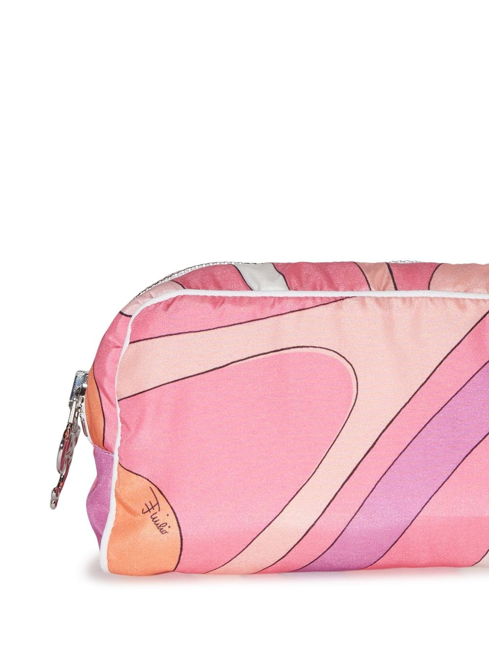 wave-print make-up bag - 3